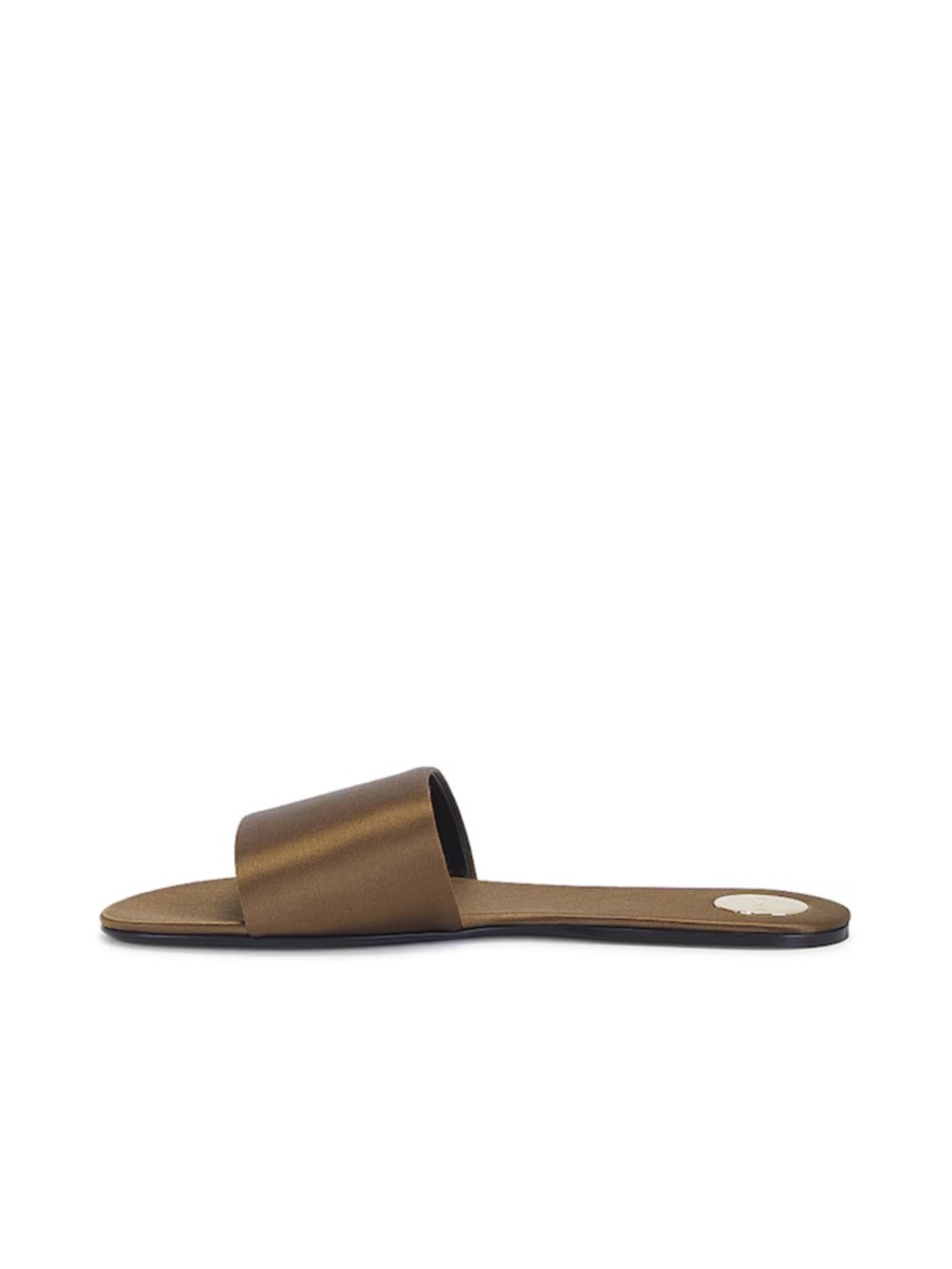 Saint Laurent Metallic Bronze Slide Sandals! NWT - Picture 3 of 5